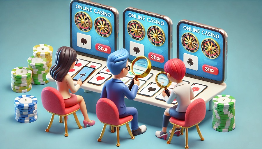 choose online casino